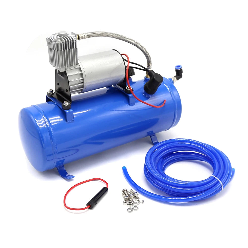 Air Horn Kit 6L Mit 100 Psi 12V Luft Kompressor Air Trumpethorn Compressor