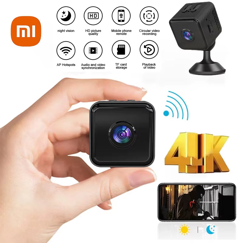 Xiaomi HD 1080P Mini Camera Home Small Wireless Wifi Camera Baby Monitor Pet Detection Home Safety Security Night Vision Camera