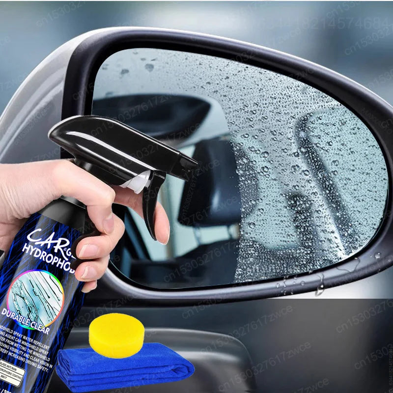 Auto Water Repellent Spray anti Rain Coating for Cars Glass Hydrophobic Anti-Rain Car Liquid Windshield Mirror Water Repellent