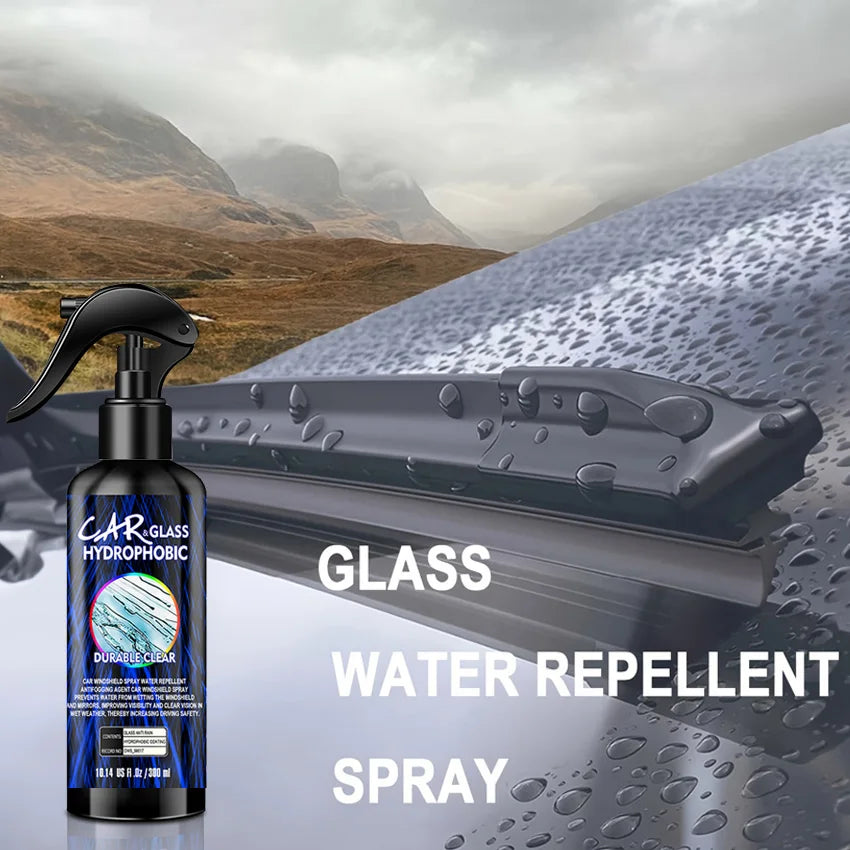 Auto Water Repellent Spray anti Rain Coating for Cars Glass Hydrophobic Anti-Rain Car Liquid Windshield Mirror Water Repellent