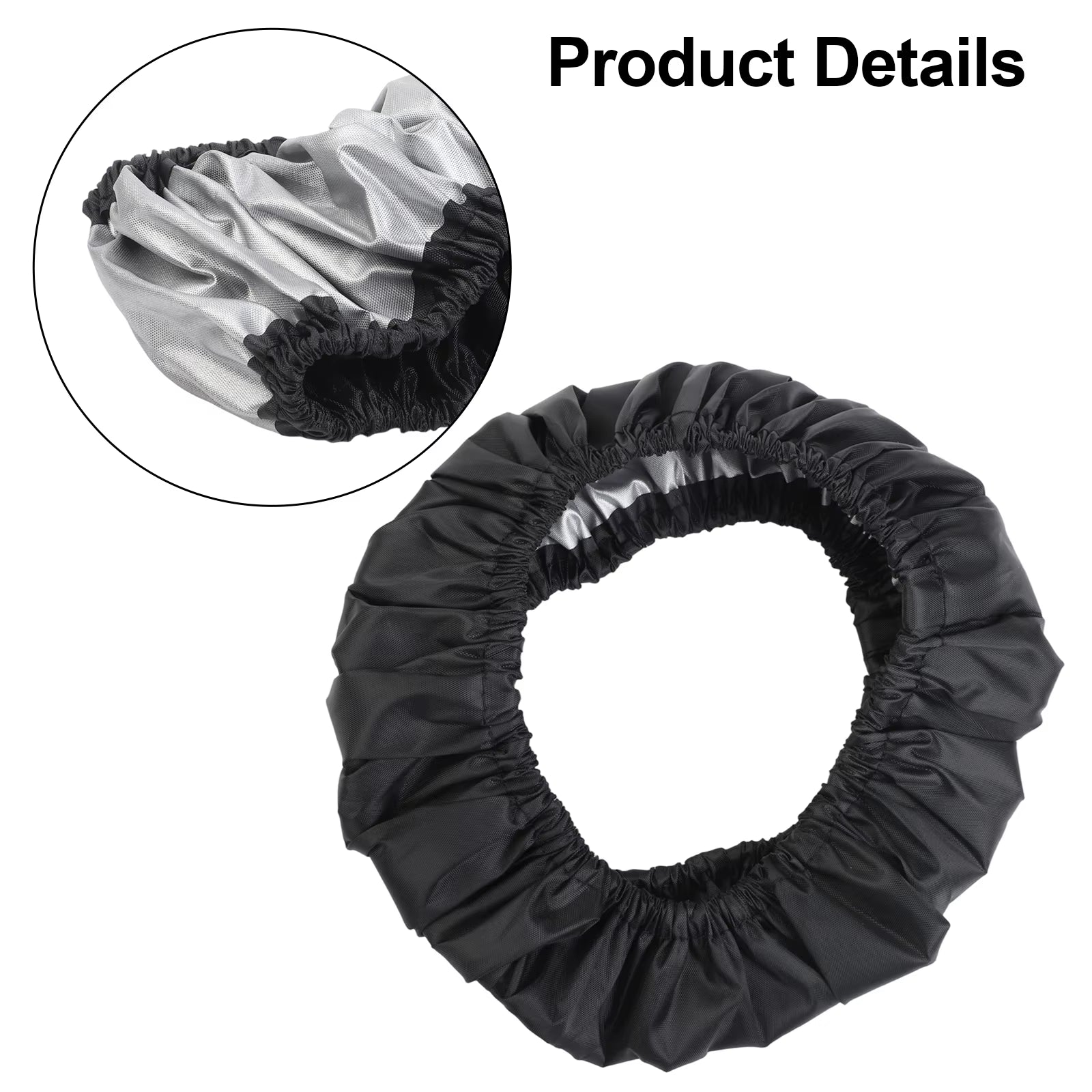 Car Steering Wheel Cover Dust-Proof Universal Oxford Cloth Repair and Protection Parts Car Steering Wheel Cover