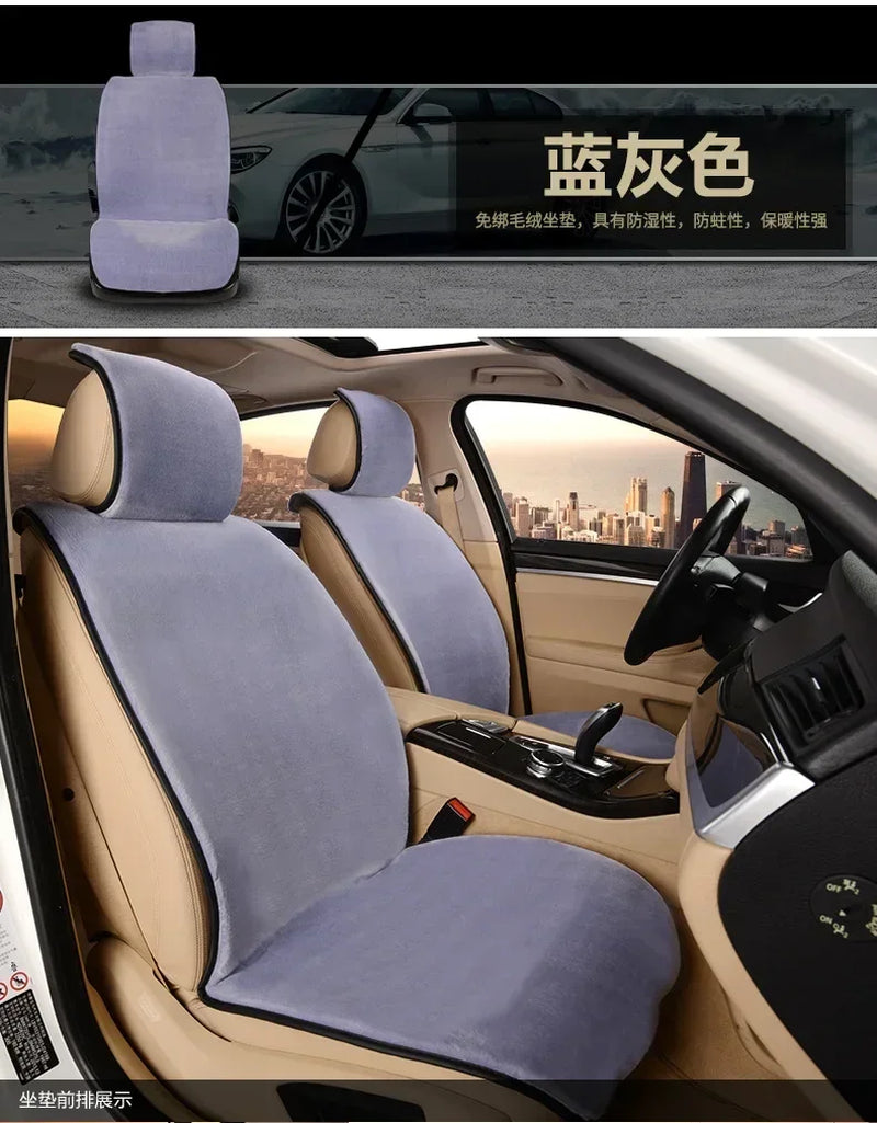 142 X 56Cm Faux Fur Car Seat Covers Winter Universal Car Seat Cushion Car Seat Covers Car Seat Cover Car Cushion Seat Cover