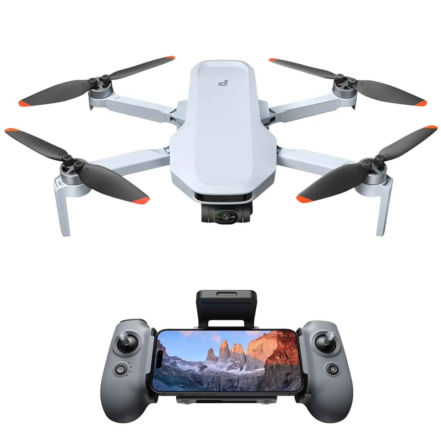 ATOM 2 3-Axis Gimbal Camera Drone 4K HDR Video, 8K Photo, Vertical Shooting, 10-KM, AI Night Shot Tracking, under 249G