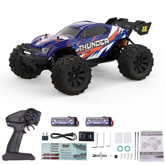 JIUSI MT14R 1/14 RC Racing Car 3S 35C 2200Mah 80Km/H Brushless Motor 2.4G Remote Control 4WD Off-Road RC Trucks Toys