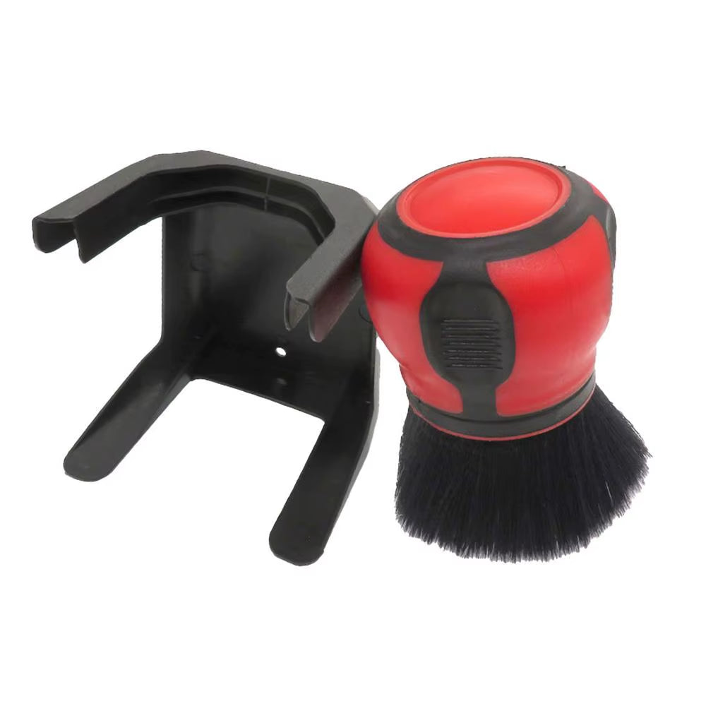Car Detailing Brushes with Holder Auto Air Vent Cleaning Soft Brush Car Interior Bristles Cleaning Brush for Car Cleaning Tool