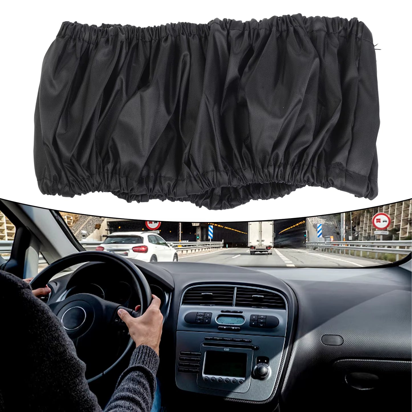 Car Steering Wheel Cover Dust-Proof Universal Oxford Cloth Repair and Protection Parts Car Steering Wheel Cover