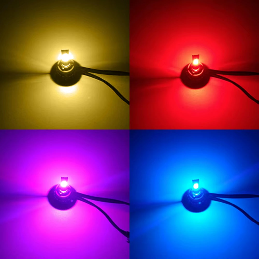 2X 90W Car Headlight H4 H7 LED Car Headlight Lamp RGB Halo H8 H9 H11 9005 9006 Led Auto Headlamp Bulb RGB App Bluetooth Control