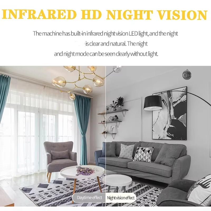 Xiaomi HD 1080P Mini Camera Home Small Wireless Wifi Camera Baby Monitor Pet Detection Home Safety Security Night Vision Camera