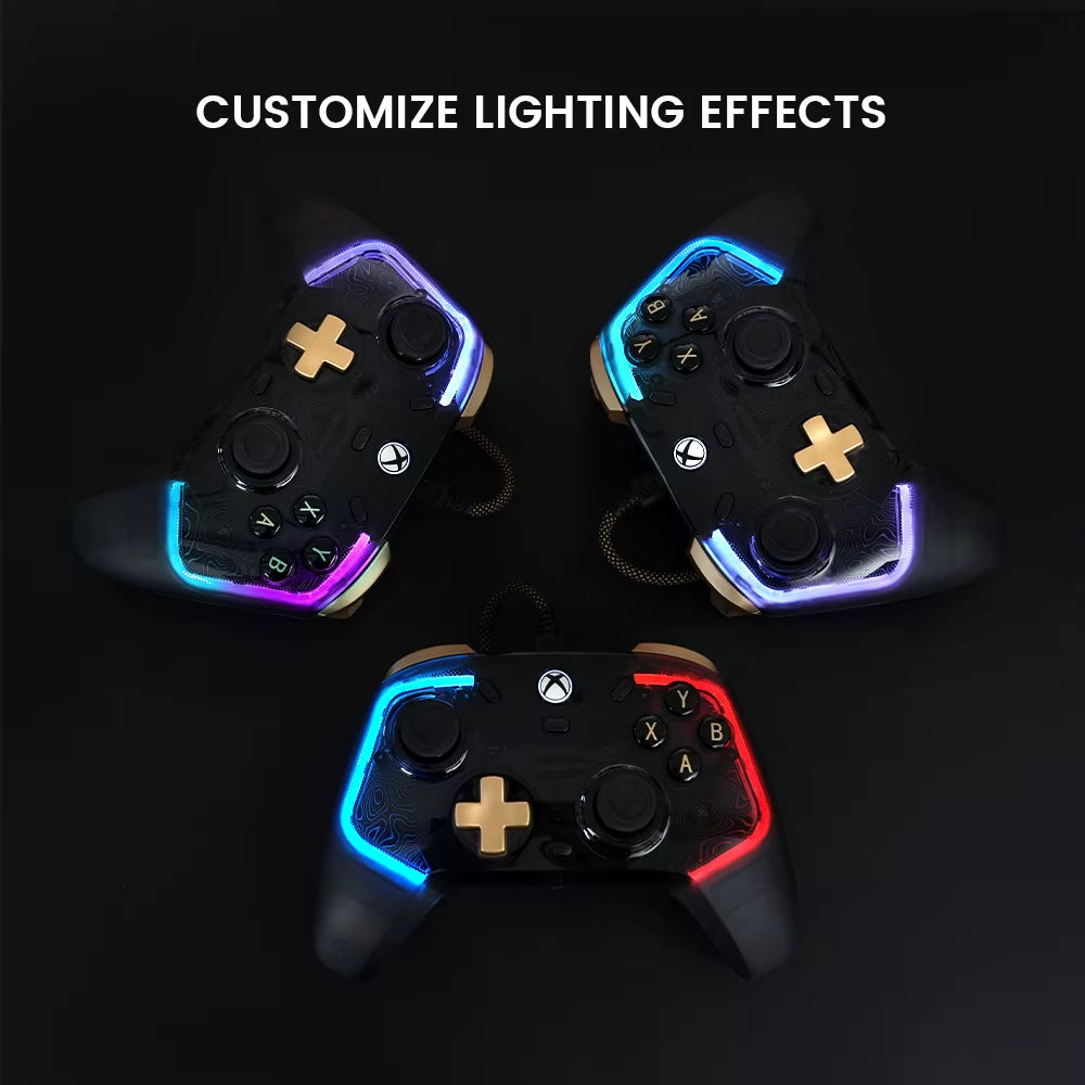 Gamesir Kaleid Flux Xbox Controller Wired Gamepad for Xbox Series X, Xbox Series S, Xbox One Game Console Hall Effect Joystick