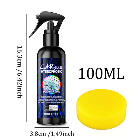Auto Water Repellent Spray anti Rain Coating for Cars Glass Hydrophobic Anti-Rain Car Liquid Windshield Mirror Water Repellent
