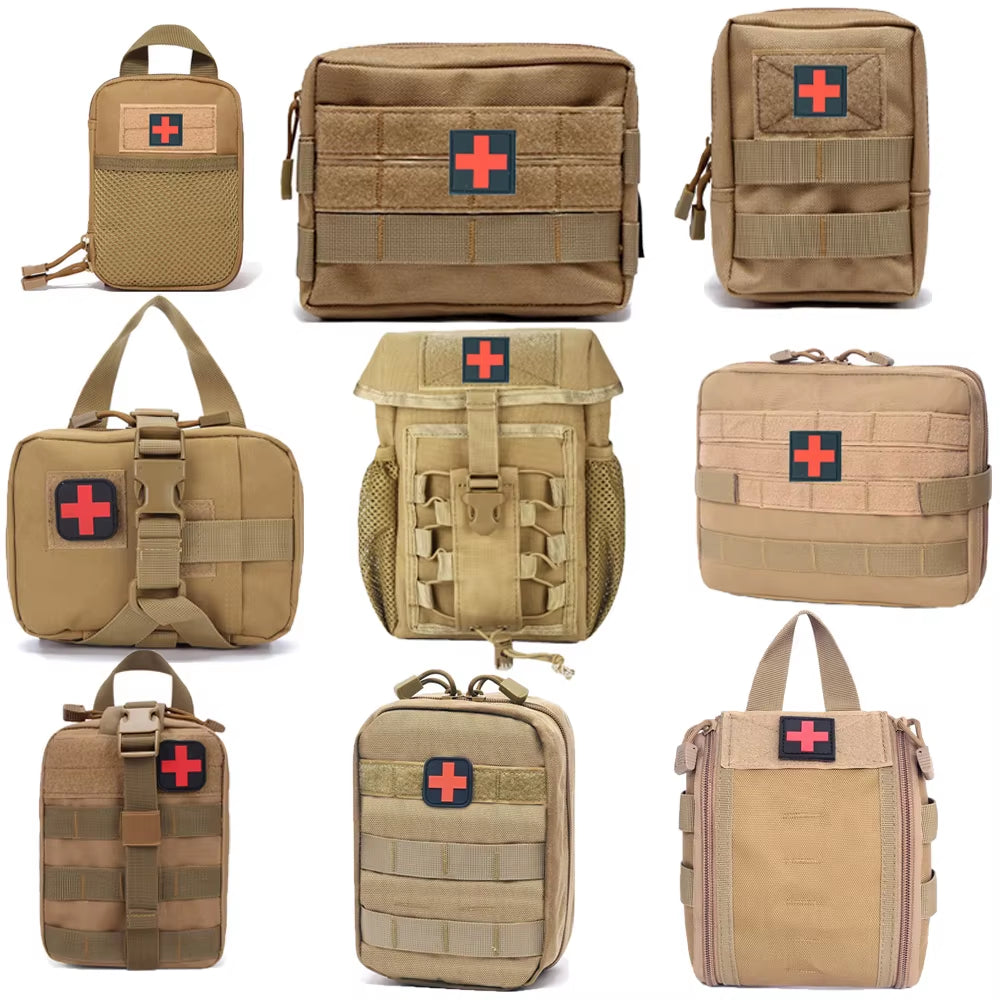 IFAK EDC Bag Waist Bag Hunting Vest Emergency Tool Kit Outdoor First Aid Kit Camping Survival Bag