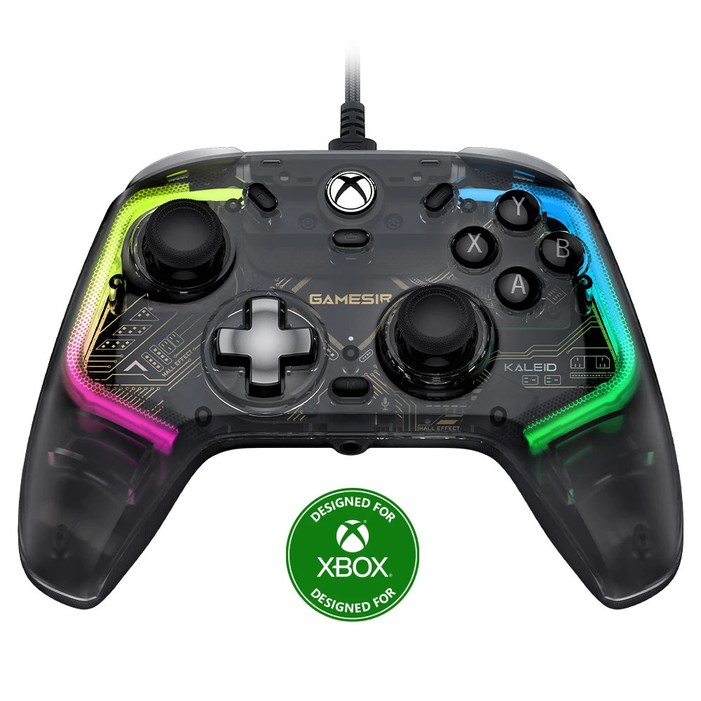 Gamesir Kaleid Flux Xbox Controller Wired Gamepad for Xbox Series X, Xbox Series S, Xbox One Game Console Hall Effect Joystick
