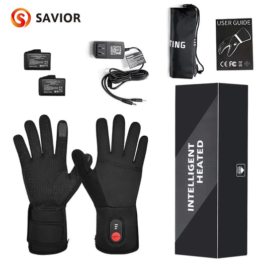 ed Gloves Electric Skiing Winter Warm Support Touch Screen Glove Men Women Snowboarding Thermal Skiing Liner Outdoor