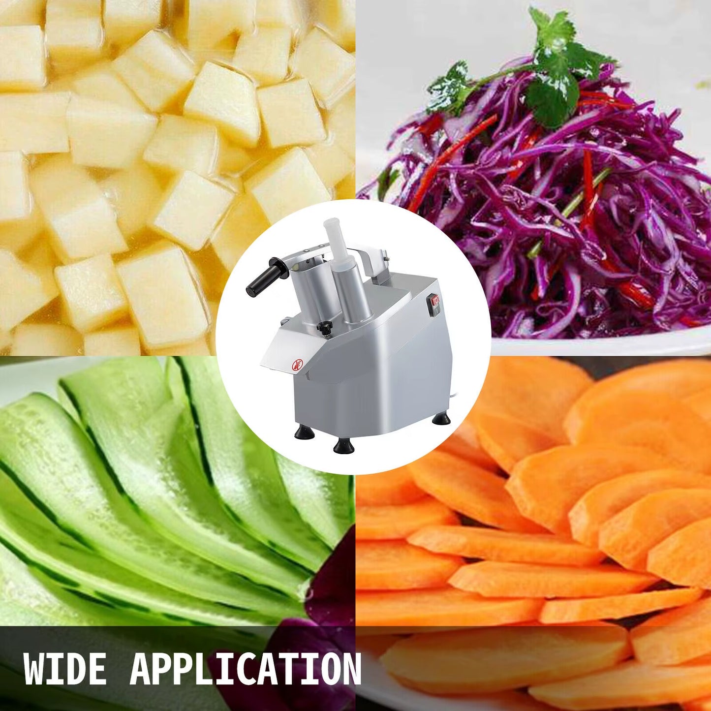 Electric Vegetable Cutter Slicer Chopper Shredder Grinder Pellet Machine Kitchen Tools and Appliances Food Processors