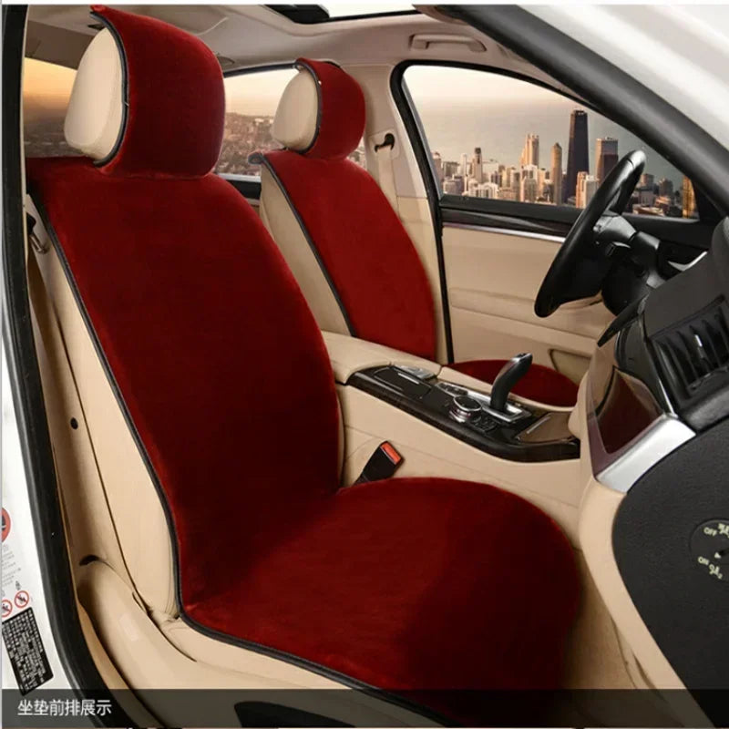 142 X 56Cm Faux Fur Car Seat Covers Winter Universal Car Seat Cushion Car Seat Covers Car Seat Cover Car Cushion Seat Cover